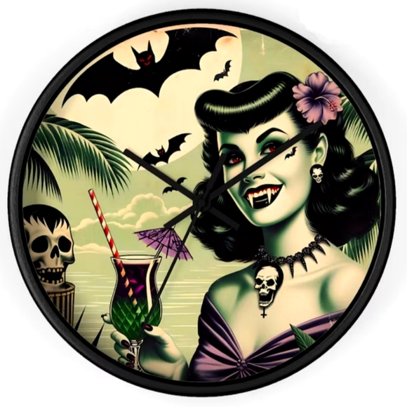 Other - VAMPIRE WALLCLOCK